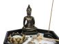 Mobile Preview: Zen-Garten mit Buddhafigur Rauchstab Dekostein Nr:HY-365